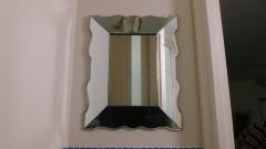 Small french art deco mirror 1940s - 986748