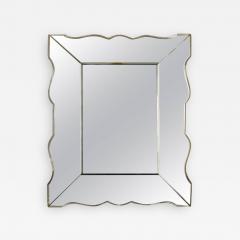 Small french art deco mirror 1940s - 990884