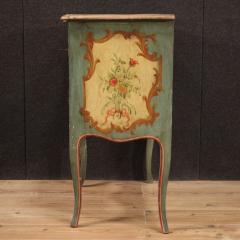 Small lacquered and painted Venetian commode from the 20th century - 4234007