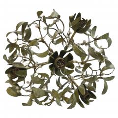 Small mistletoe ball chandelier Paris France circa 1900 - 3390083