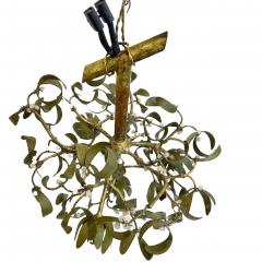 Small mistletoe ball chandelier Paris France circa 1900 - 3390084