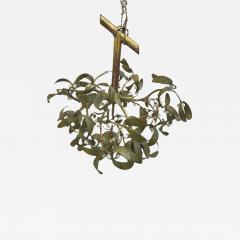 Small mistletoe ball chandelier Paris France circa 1900 - 3390974