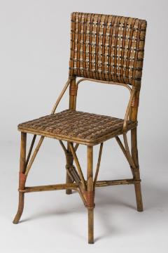 Small rattan lounge France around 1930 - 916148