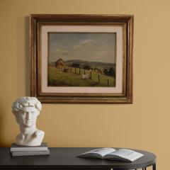 Small signed landscape painting from the 20th century - 4138164