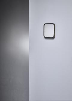 Small wall mirror with a brass frame Italy 1950s - 1148772