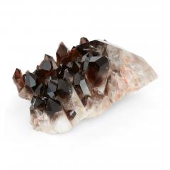 Smoky quartz crystal cluster - 3302757