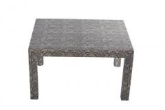 Snakeskin Parsons Lamp Table 1970 - 1206513