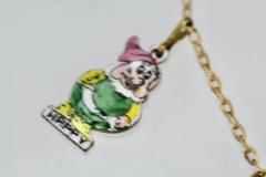Snow White and the Seven Dwarfs Necklace 18K - 3451416
