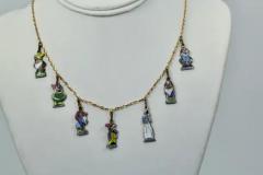 Snow White and the Seven Dwarfs Necklace 18K - 3451549