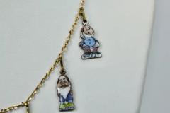 Snow White and the Seven Dwarfs Necklace 18K - 3451572