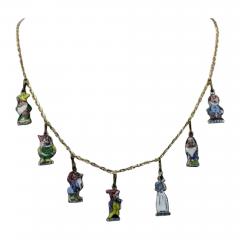 Snow White and the Seven Dwarfs Necklace 18K - 3528002