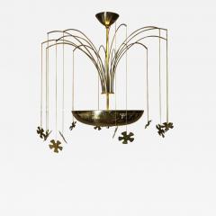 Snowflake Chandelier in the Manner of Paavo Tynell - 1919661