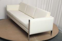 Sofa Muslin Upholstery in Milo Baughman Style - 878091