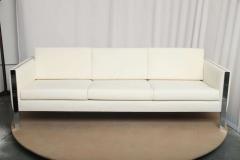 Sofa Muslin Upholstery in Milo Baughman Style - 878095