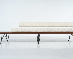 Sofa with integrated tabletop by Carlo Hauner Martin Eisler for forma 1950s - 4034416