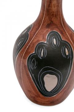 Soholm Signed Hand Painted Ceramic Vase Denmark 1950s - 801112