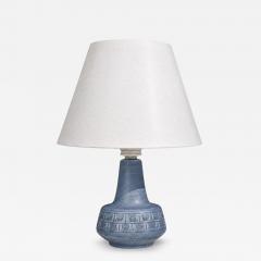 Soholm Small Table Lamp Light Blue Stoneware Denmark 1960s - 4796130