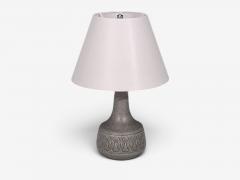 Soholm Stentoj Table Lamp Grey Stoneware Denmark 1960s - 4794235