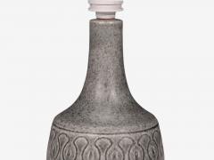 Soholm Stentoj Table Lamp Grey Stoneware Denmark 1960s - 4794238