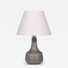 Soholm Stentoj Table Lamp Grey Stoneware Denmark 1960s - 4796123