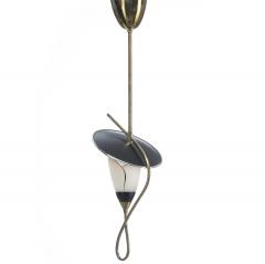 Solbergs Fabrikker Pendant of Brass Glass Lacquer - 2931855