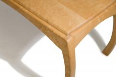 Solid Bird s Eye Maple Sculptural Coffee Table Custom Studio Piece - 4802771
