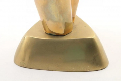 Solid Brass Nude Female Sculpture - 2767495