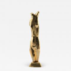 Solid Brass Nude Female Sculpture - 2769702