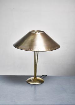 Solid Brass Table Lamp on a Tripod Stem Austria - 966291