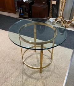 Solid Bronze Glass Top Center Table - 3451830