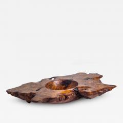 Solid Burled Elm Root Bowl by Tripp Espenet - 3866045