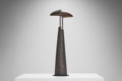 Solid Cast Brass Ara Table Lamps by Mies van Gessel The Netherlands 1990s - 3377175