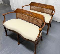 Solid Cherrywood Country Style Benches - 2280264