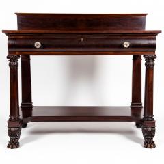 Solid Mahogany Wood Buffet Free Standing Wall Piece - 1037902