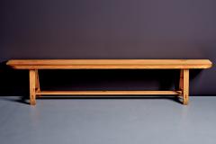 Solid Pinewood Bench originating from a former Monastery - 4467379
