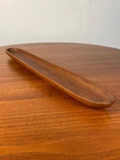 Solid Teak Oval Monkey Pod Tray - 4058685