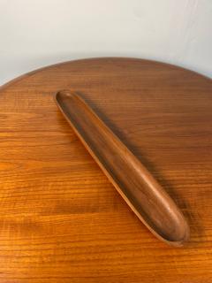 Solid Teak Oval Monkey Pod Tray - 4058737