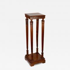 Solid Walnut Console Table In The Art Deco Style Europe Early 20th Century - 4792089