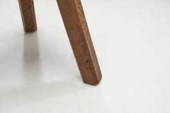 Solid Wood Brutalist Low Chairs France 1960s - 3211981
