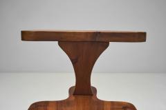 Solid Wood Brutalist Smokers Chair The Netherlands ca 1950s - 4149014