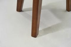 Solid Wood Brutalist Smokers Chair The Netherlands ca 1950s - 4149021