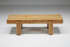 Solid Wood Coffee Table 1950s - 2150232