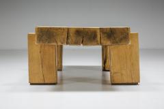 Solid Wood Coffee Table 1950s - 2150269