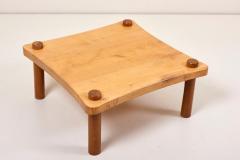 Solid Wood Coffee Table in the Style of Jean Roy re - 968948