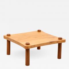 Solid Wood Coffee Table in the Style of Jean Roy re - 968956