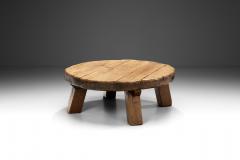 Solid Wood Low Coffee Table Europe ca 1950s - 3458520