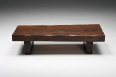 Solid Wood Rustic Coffee Table 1920s - 2460679