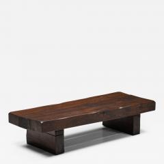 Solid Wood Rustic Coffee Table 1920s - 2463800