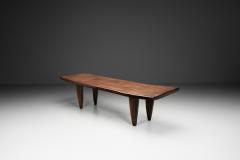 Solid Wood Senufo Bench Ivory Coast Mid 20th Century - 4385151