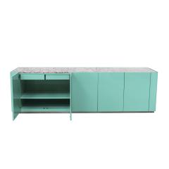 Solid Wood Sideboard Designed by LA Studio 1970s - 2676465